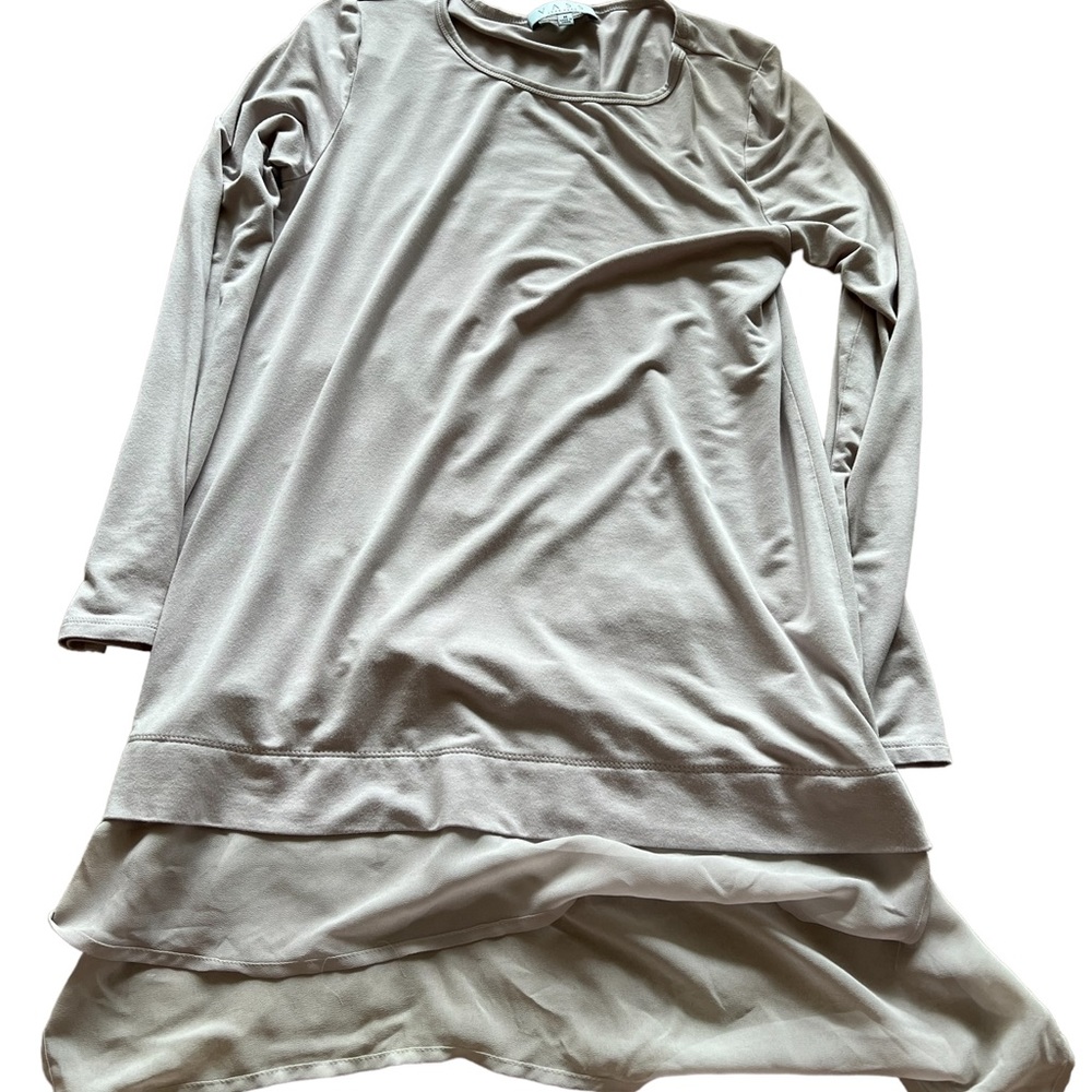 John Vass Long Sleeve Blouse Womens Medium D9